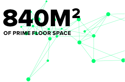 840 m2 of prime floor space