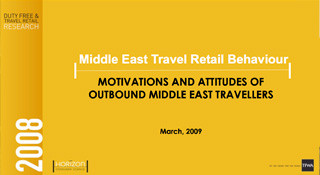 Middle East Travel Retail Behaviour (2008)