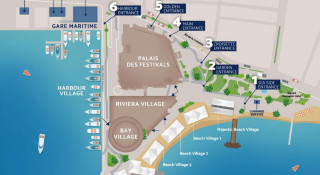 TFWA World Exhibition & Conference 2026: Map of the event