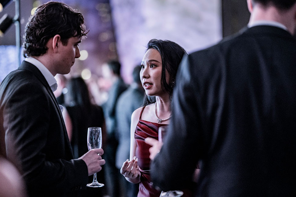 Welcoming cocktail