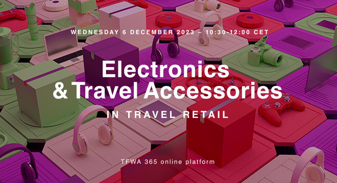 Electronics and Travel Accessories in Travel Retail