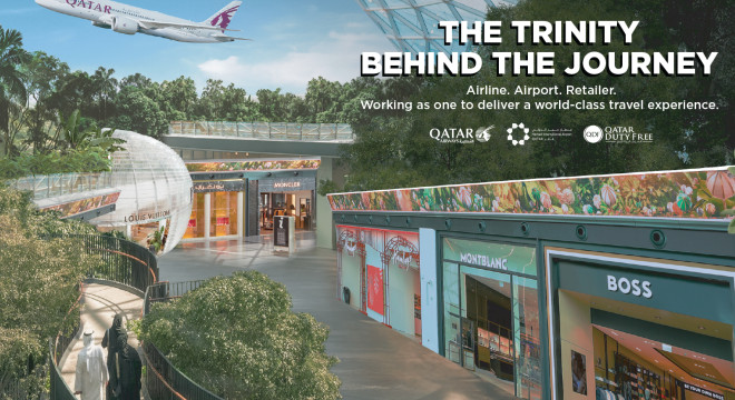 Portrait of Qatar Duty free