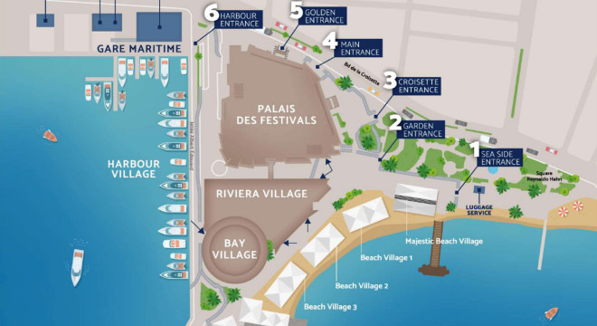 TFWA World Exhibition & Conference 2026: Map of the event