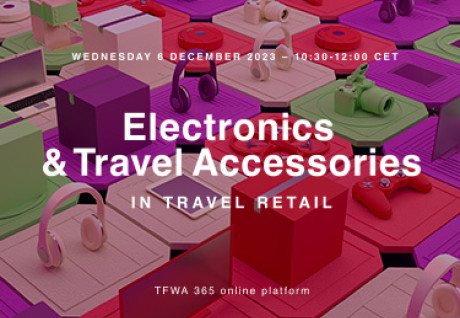 Electronics and Travel Accessories in Travel Retail 