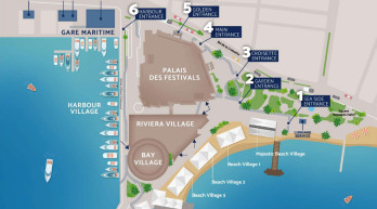 TFWA World Exhibition & Conference 2026: Map of the event
