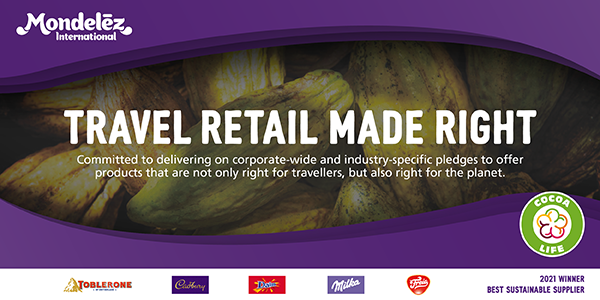 Portrait of Mondelez : Travel Retail Made Right
